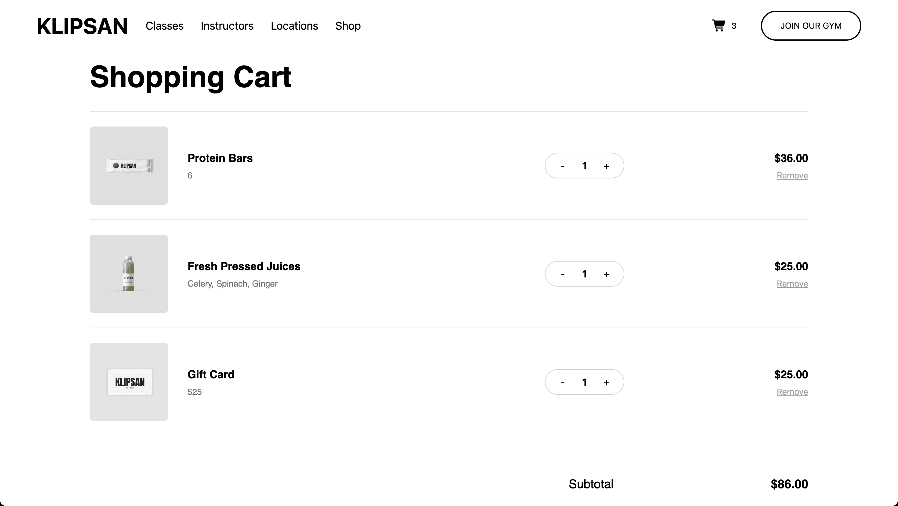 Full Stack Java App Project Preview