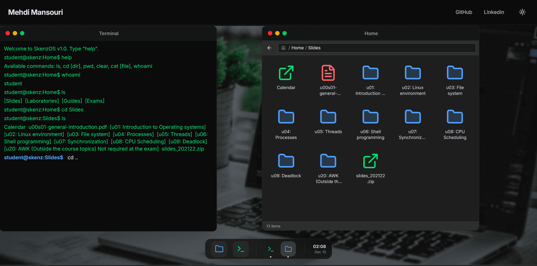 Linux Design Project Preview